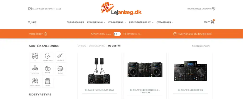 Lejanlæg