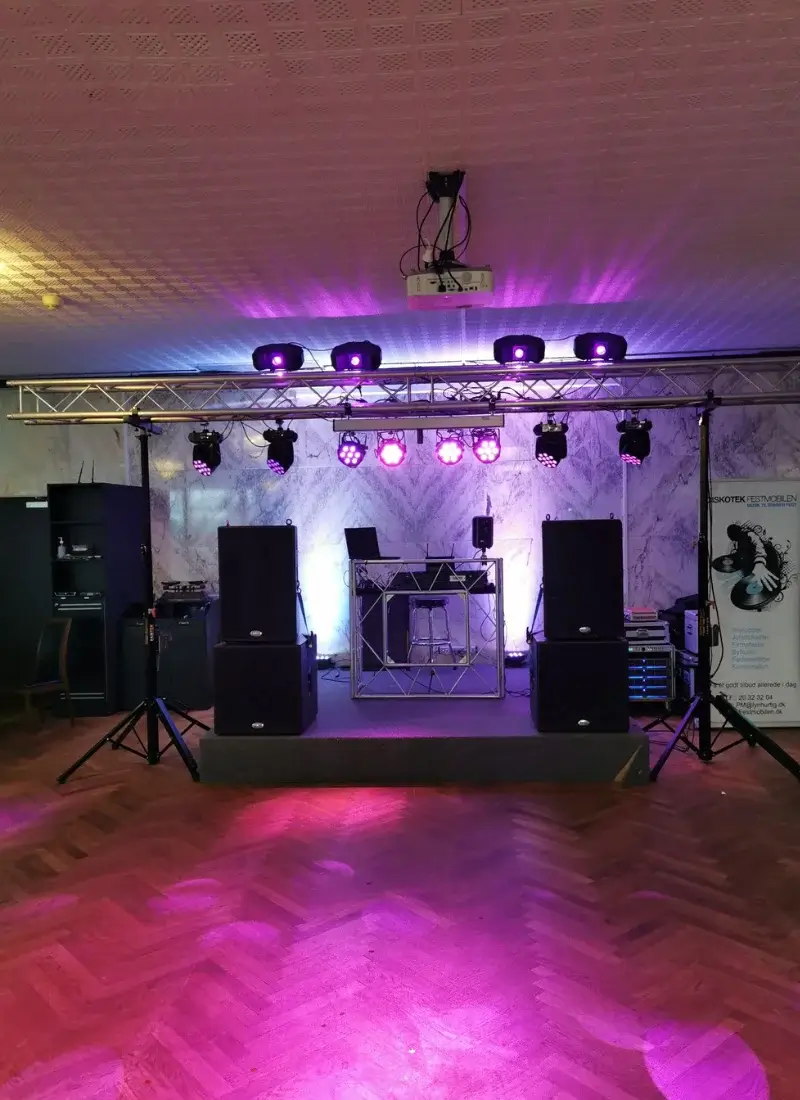 Billede af DJs opsætning