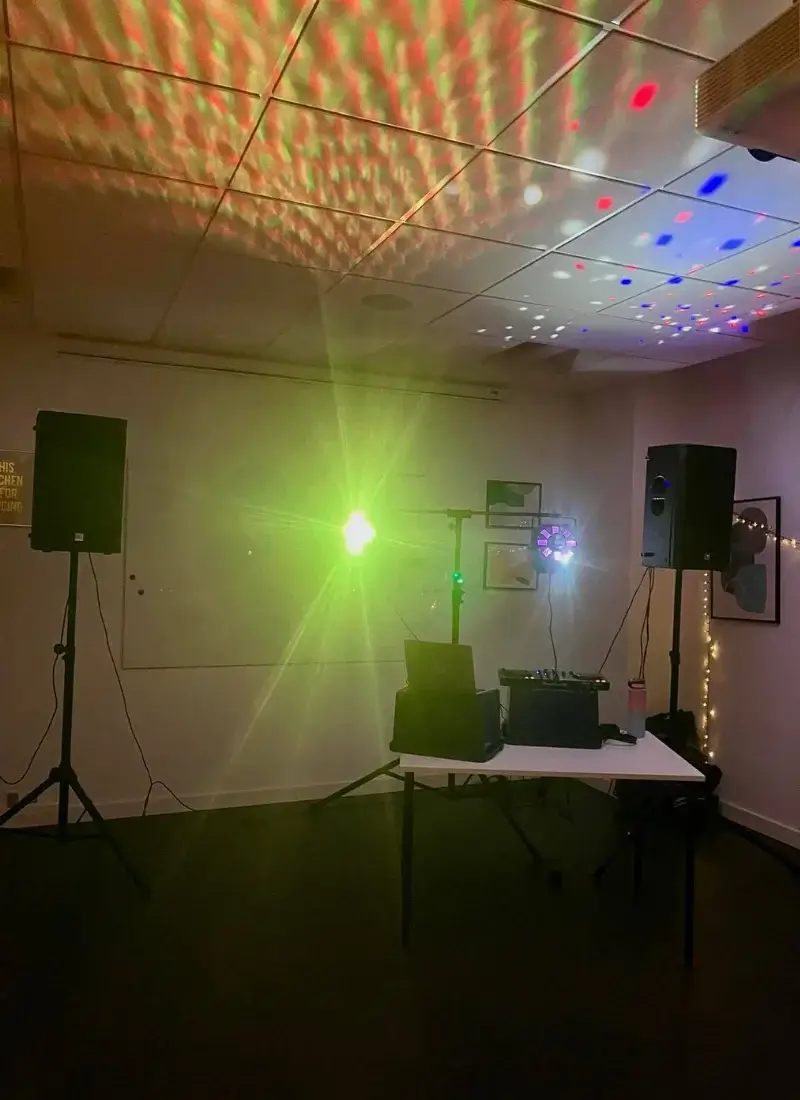 Billede af DJs opsætning