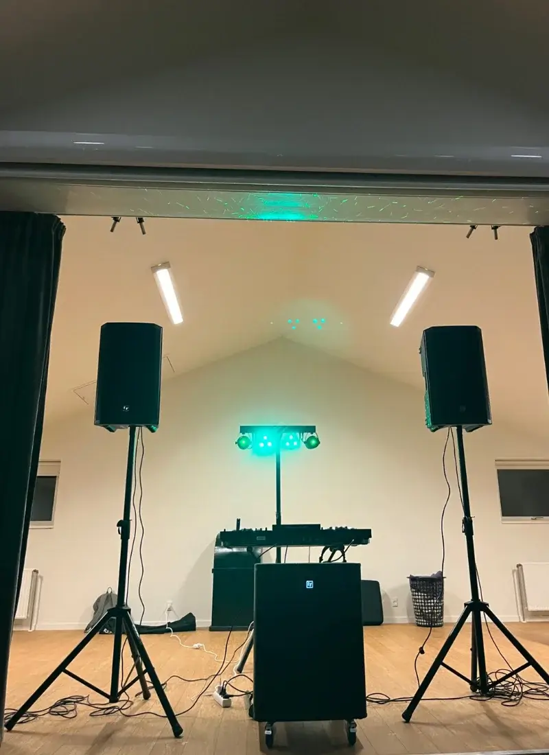 Billede af DJs opsætning