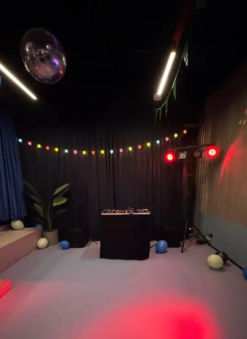 Billede af DJs opsætning